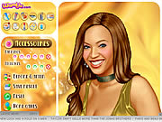 beyonce make-over game for girls