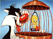 Παζλ παιχνίδι με τον Τουΐτυ. paixnidi tweety puzzle